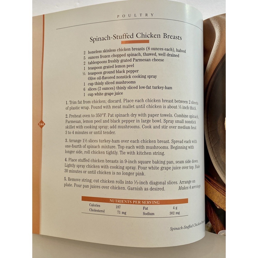 Brand Name best-loved light recipes -‎ hardcover cookbook Light Recipes - Picture 7 of 9